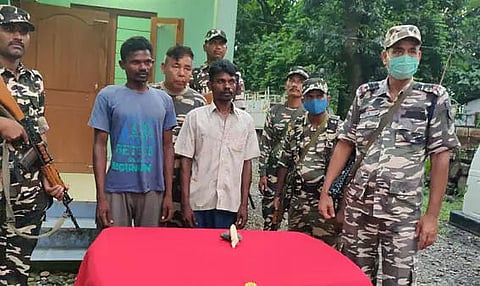 Elephant tusk seized, 2 held by 24th Bn SSB Rangia