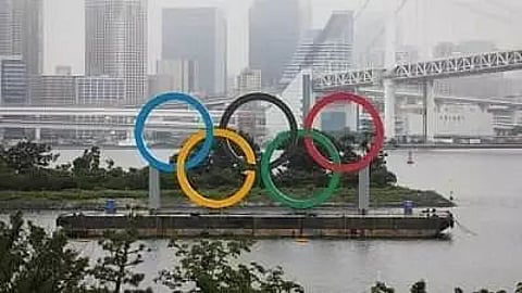 Olympic rings in Tokyo removed, will be replaced with Paralympic logo