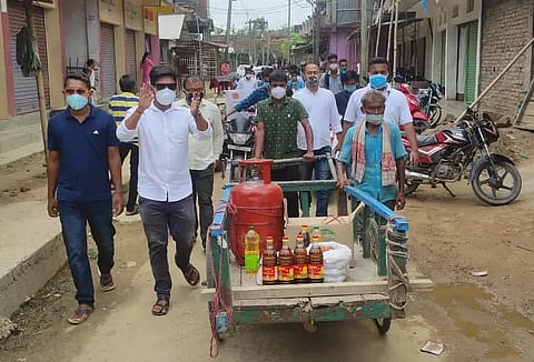 AASU stages protest against price hike of essential commodities in Jorhat