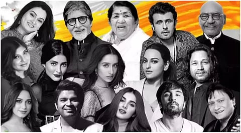 Hum Hindustani: Lata Mangeshkar, Amitabh Bachchan, Sonu Nigam sing together