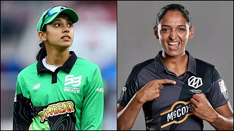 Indian cricketers Smriti Mandhana, Harmanpreet Kaur leave The Hundred
