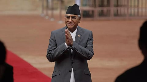 Nepal's Prime Minister Sher Bahadur Deuba puts India ahead of China