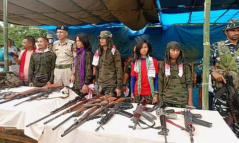 KNLA's Last Remaining Cadres Lay Down Arms and Join Mainstream in Assam's Karbi Anglong
