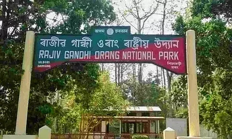 Demand for deletion of Rajiv Gandhi's name from Orang National Park