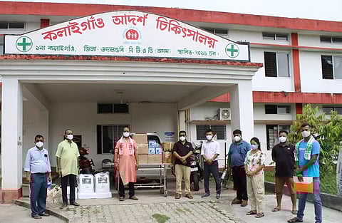 NGO Responsenet Development Service donates COVID care kits in Udalguri district