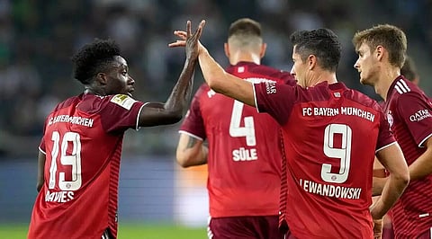 Monchengladbach hold Bayern Bundesliga season opener