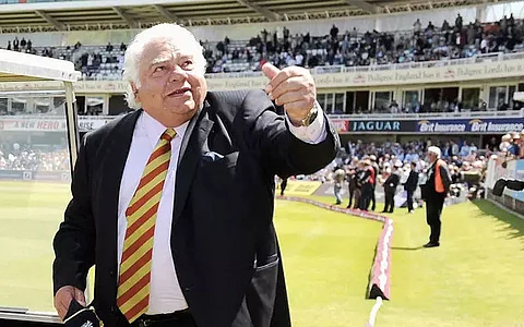 Engineer rings the bell at Lord's