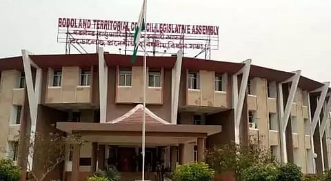 Sit-in by All BTC Contractual  TET Teachers' Association