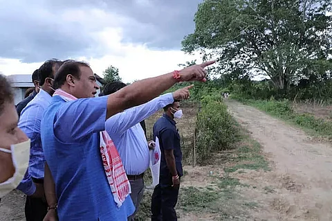 CM Himanta Biswa Sarma reviews developmental programmes in Golaghat district