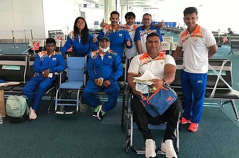 Paralympic: Mariyappan Thangavelu, 8 others reach Tokyo