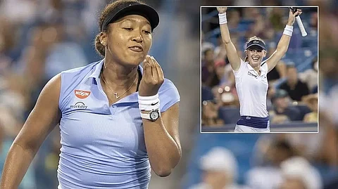 Osaka sent packing by Swiss wildcard Teichmann at Cincinnati