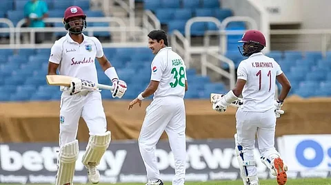Azam, Alam help Pakistan recover after poor start 2nd Test vs West Indies