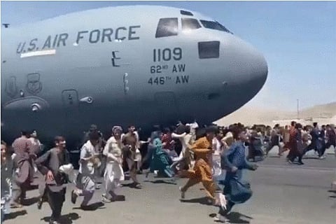 Americans beaten up by Taliban while reaching Kabul airport