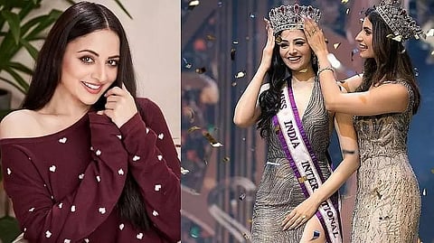 Zoya Afroz, from Mumbai crowned as the Miss India International 2021
