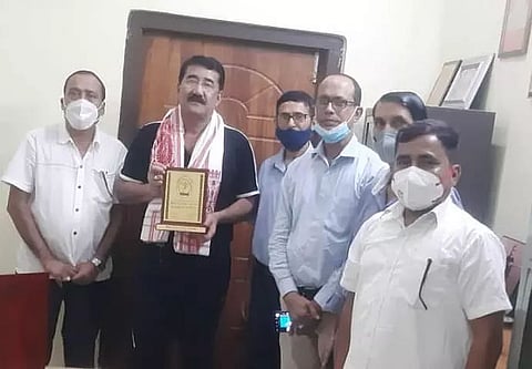 Farewell to outgoing Sivasagar Deputy Commissioner Bishnu Kamal Bora