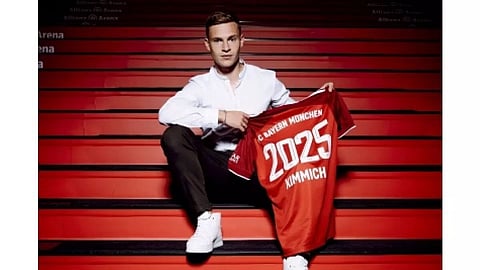 Joshua Kimmich extends contract with Bayern