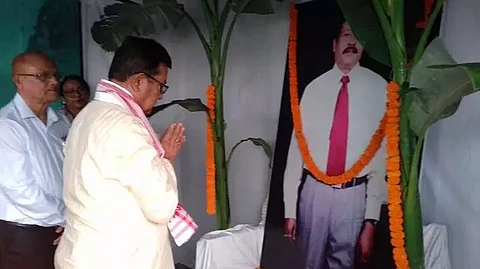Rich tribute paid to trade union leader Girish Chandra Borpatra Gohain in Doomdooma