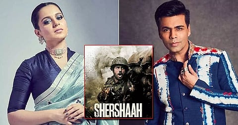 Kangana Ranaut overlooks KJo link as she praises patriotic 'Shershaah'