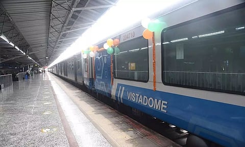 NF Railway Launch Vistadome Tourist Special Trains Between Guwahati to New Haflong