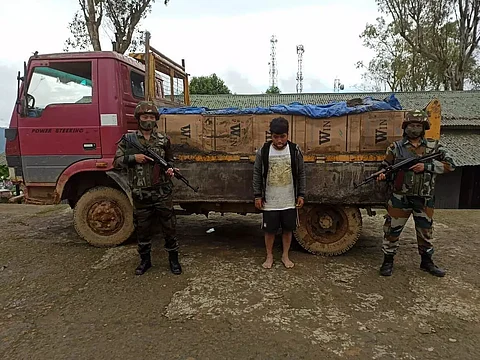 Foreign-origin cigarettes seized; one apprehended in Champhai