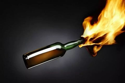 Miscreants lob petrol bomb at police party in Shillong