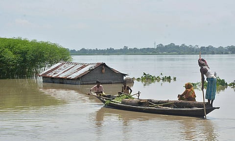 2 minors die in Assam floods, 21 districts affected