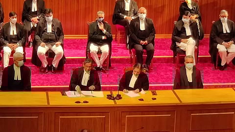Nine new Supreme Court judges take oath of office