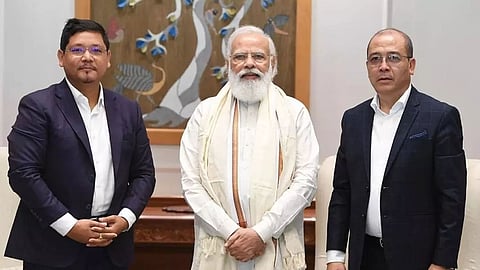 CM Conrad Sangma and Speaker invite PM Narendra Modi to M'laya on Statehood Day in 2022