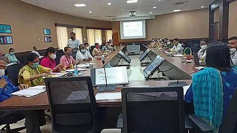Meeting held to discuss activities to be taken up during Poshan Maah in Rangia