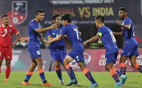 India, Nepal playout 1-1 draw in International Friendly