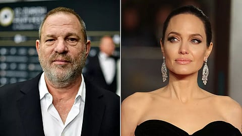 Harvey Weinstein denies assaulting actress Angelina Jolie