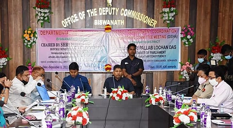 Biswanath Guardian Minister Pijush Hazarika asks NHIDCL to expedite four-laning work