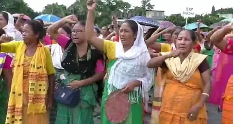 Protest staged at Udalguri to demand release of Ranjan Daimary