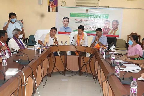 Minister Urkhao Gwra Brahma asks officers to implement projects properly