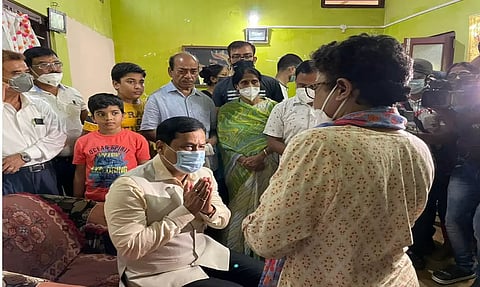 Union Minister Sarbananda Sonowal visits Majuli