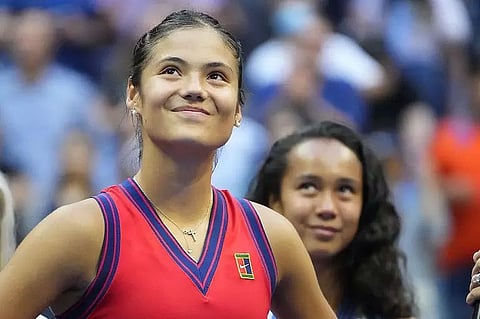 Just enjoying the moment:Emma Raducanu