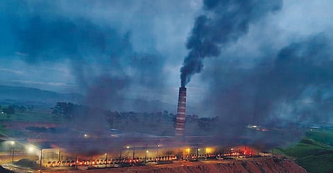 Environment Coordination Committee (ECC) protests against mushrooming of coke factories