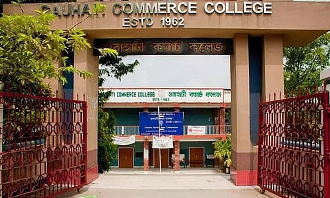 Students of GCC In Assam Opposes Hike on Fees