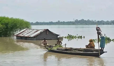 Post-flood treatment camp organized at Demowmukh Janajati Primary School