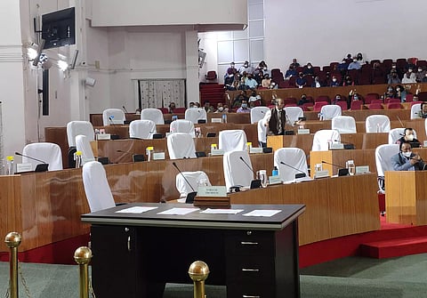 Congress opposition stages walk out from Meghalaya Assembly