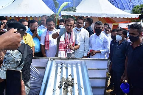 CM Himanta Biswa Sarma lays foundation stone of Jorhat Government Law College