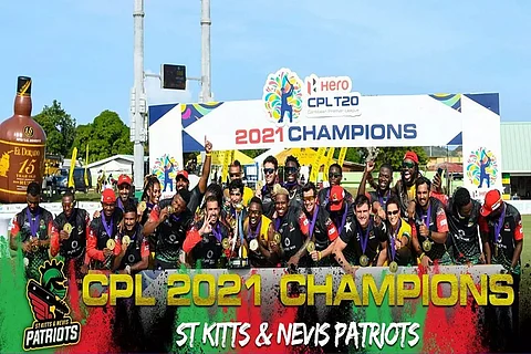 Nevis Patriots beat Saint Lucia Kings to lift maiden Caribbean Premier League (CPL) title