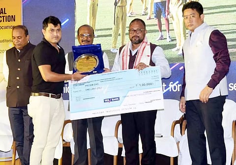 Assam Cricket Association Annual Award Function held at Gauhati Town Club Auditorium