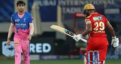 Playing cricket in the scorching heat of Dubai