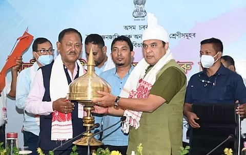 CM Himanta Biswa Sarma holds meeting with representatives of Moran and Chutia communities