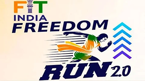 'Fit India Freedom Run' organized by SSB 64 Bn in Rangia