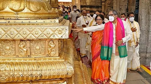 CJI N.V. Ramana on irregularities at Tirupati Balaji