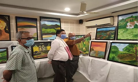 CS (Chief Secretary) Jishnu Barua inaugurates 'Coloured Memories' in Guwahati