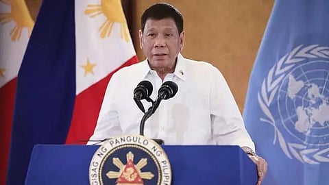 Philippine President Rodrigo Duterte announces retirement from politics