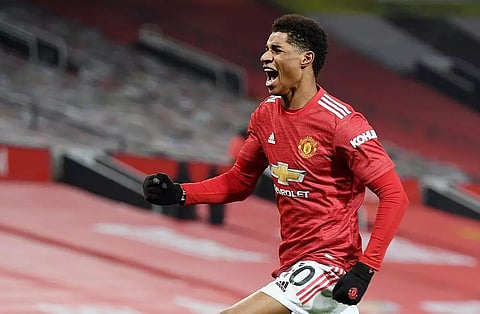 United's Marcus Rashford returns to full training